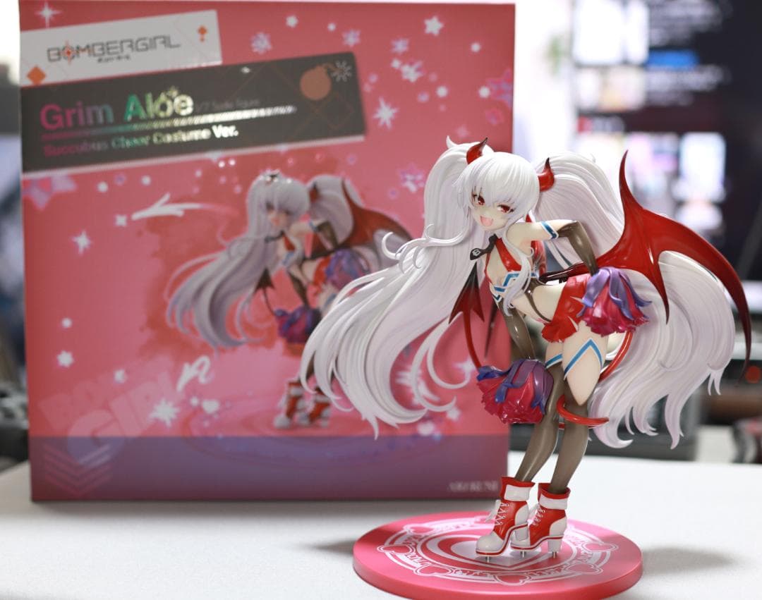 ボンバーガール グリムアロエ フィギュア サキュバスチアコス - メルカリ