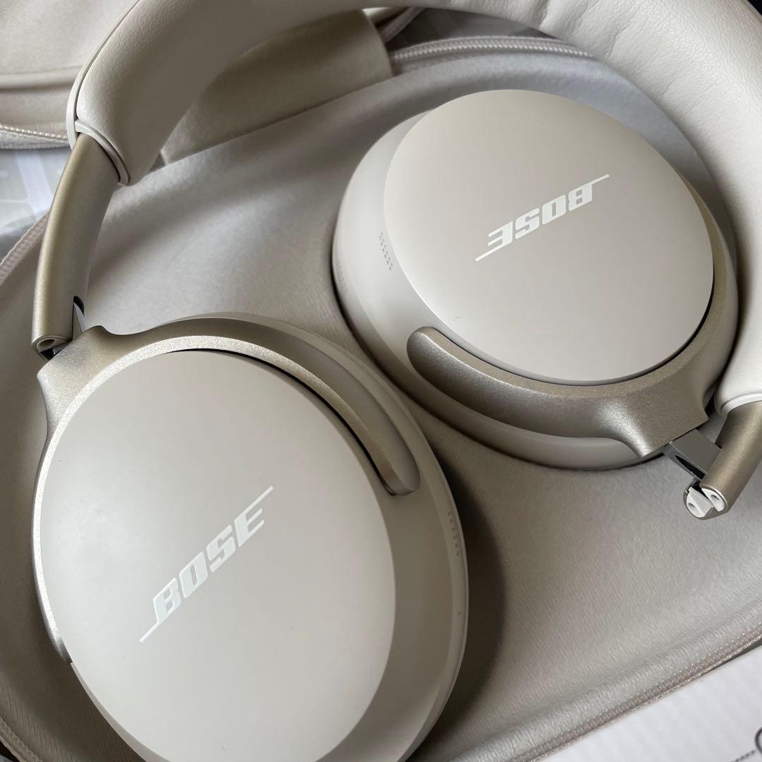 Bose QuietComfort Ultra ホワイトスモーク BOSE ワイヤレスヘッドホン typeC IPX4 最大24時間再生 空間オーディオ