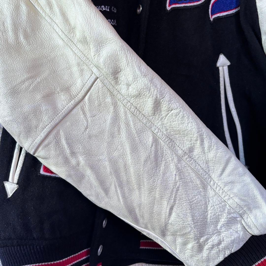 非売品】アサヒスーパードライ SUPER DRY フルデコ スタジャン 袖牛革