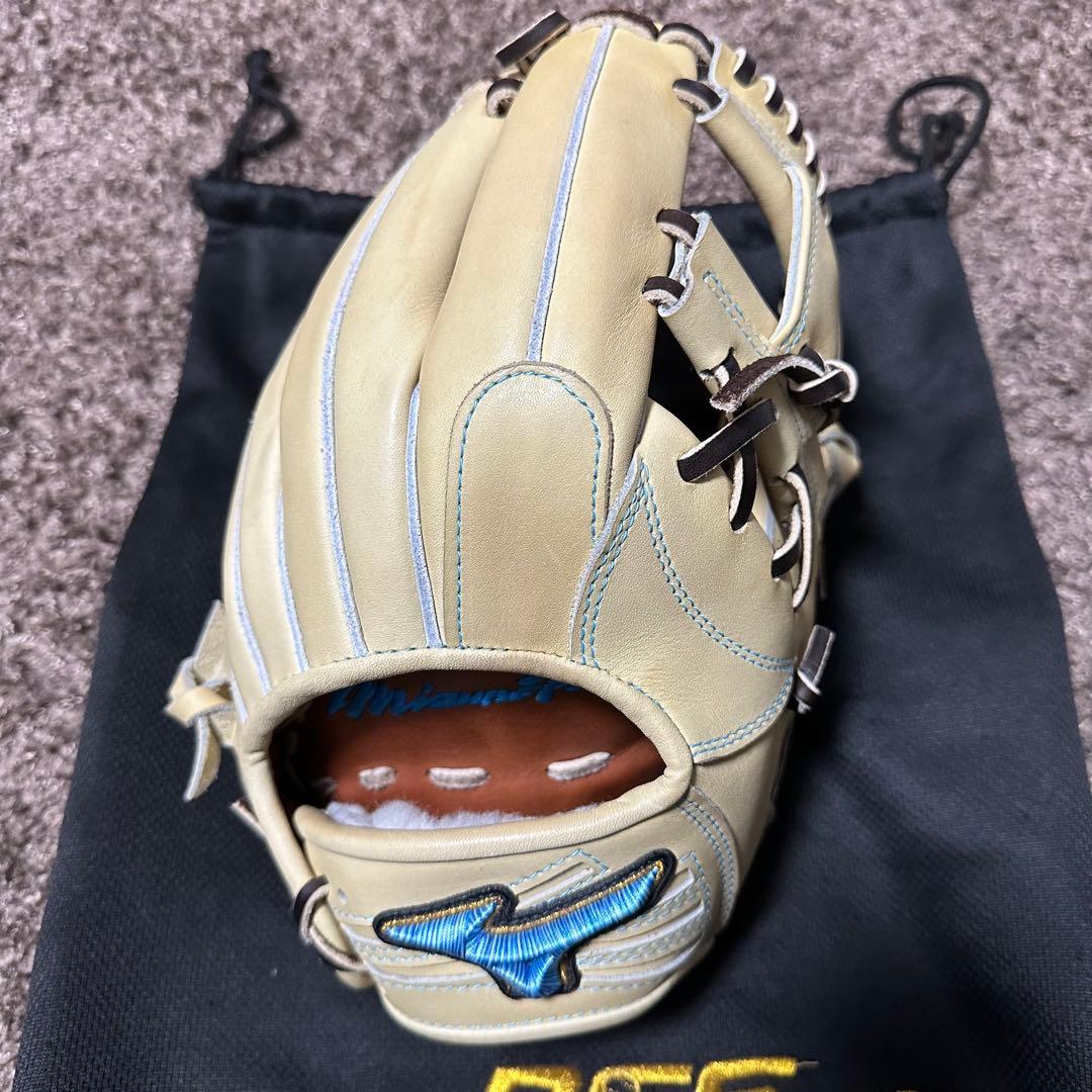 未使用品】ミズノプロ 坂本モデル ダイバーシティブルー 硬式グラブ