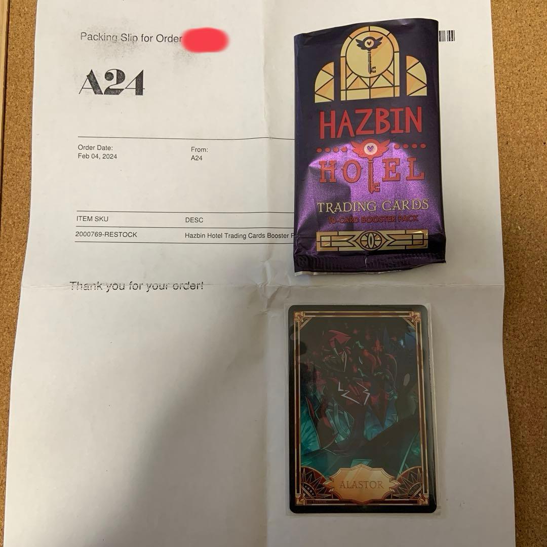 ハズビンホテル アラスター トレーディングカード - メルカリ