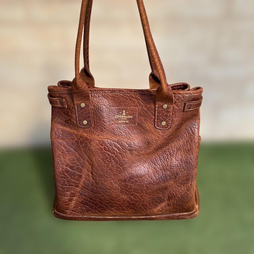 CORONADO LEATHERコロナドレザーアメリカンバイソン39×34×18 - メルカリ