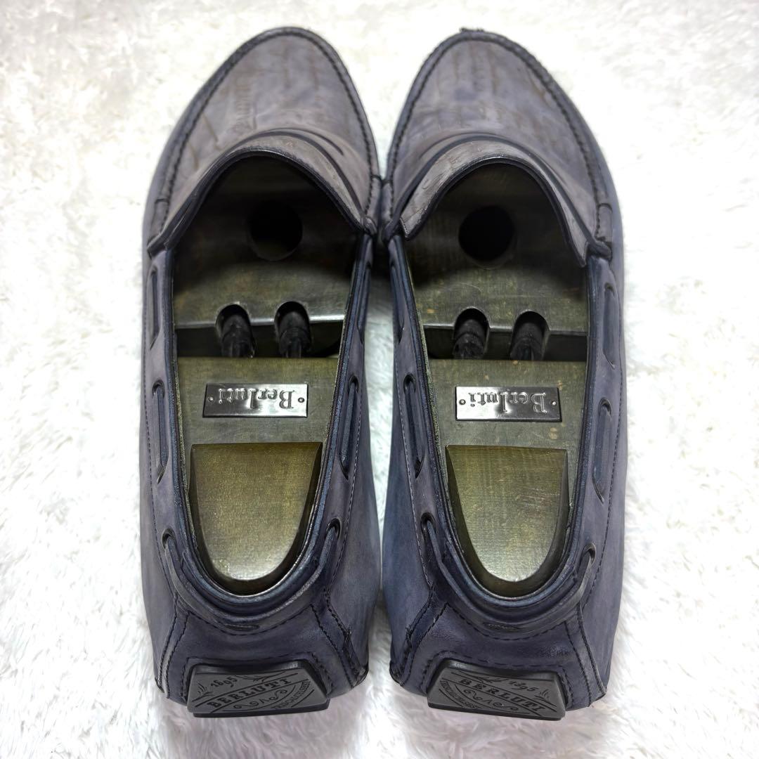 極美品/純正ツリー付 ベルルッティ カリグラフィー ドライビング