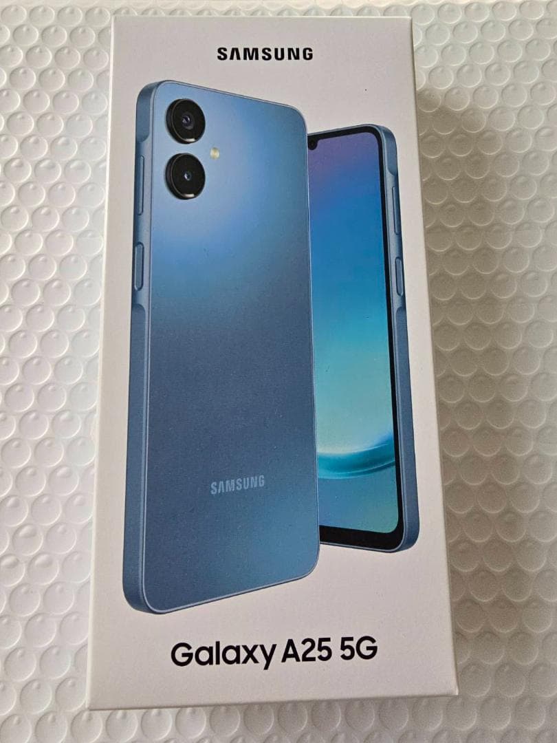 美品！】Samsung Galaxy A25 5G ブルー - メルカリ