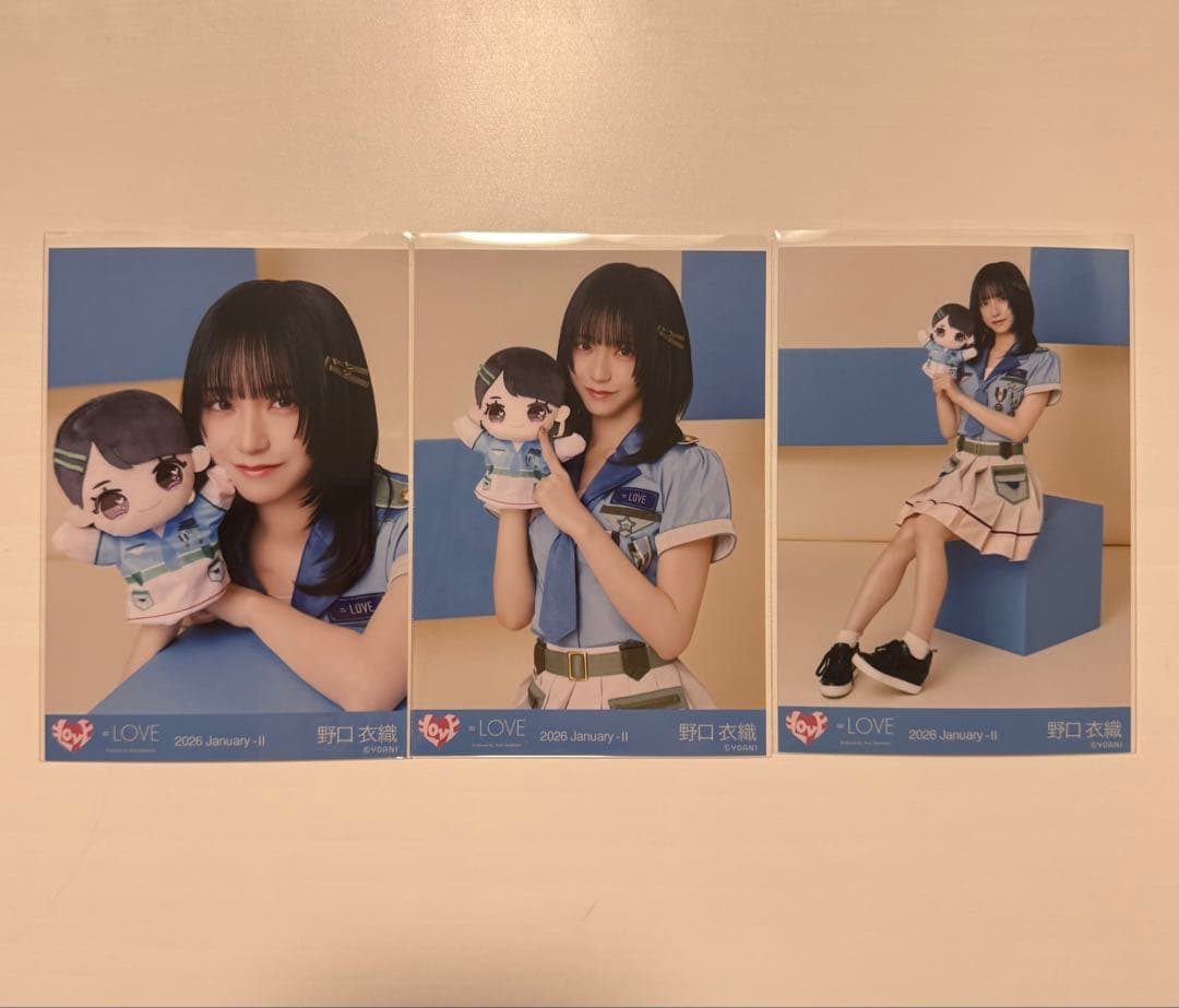 LOVE イコラブ 野口衣織 モーリーファンタジー④ 生写真 コンプ - メルカリ