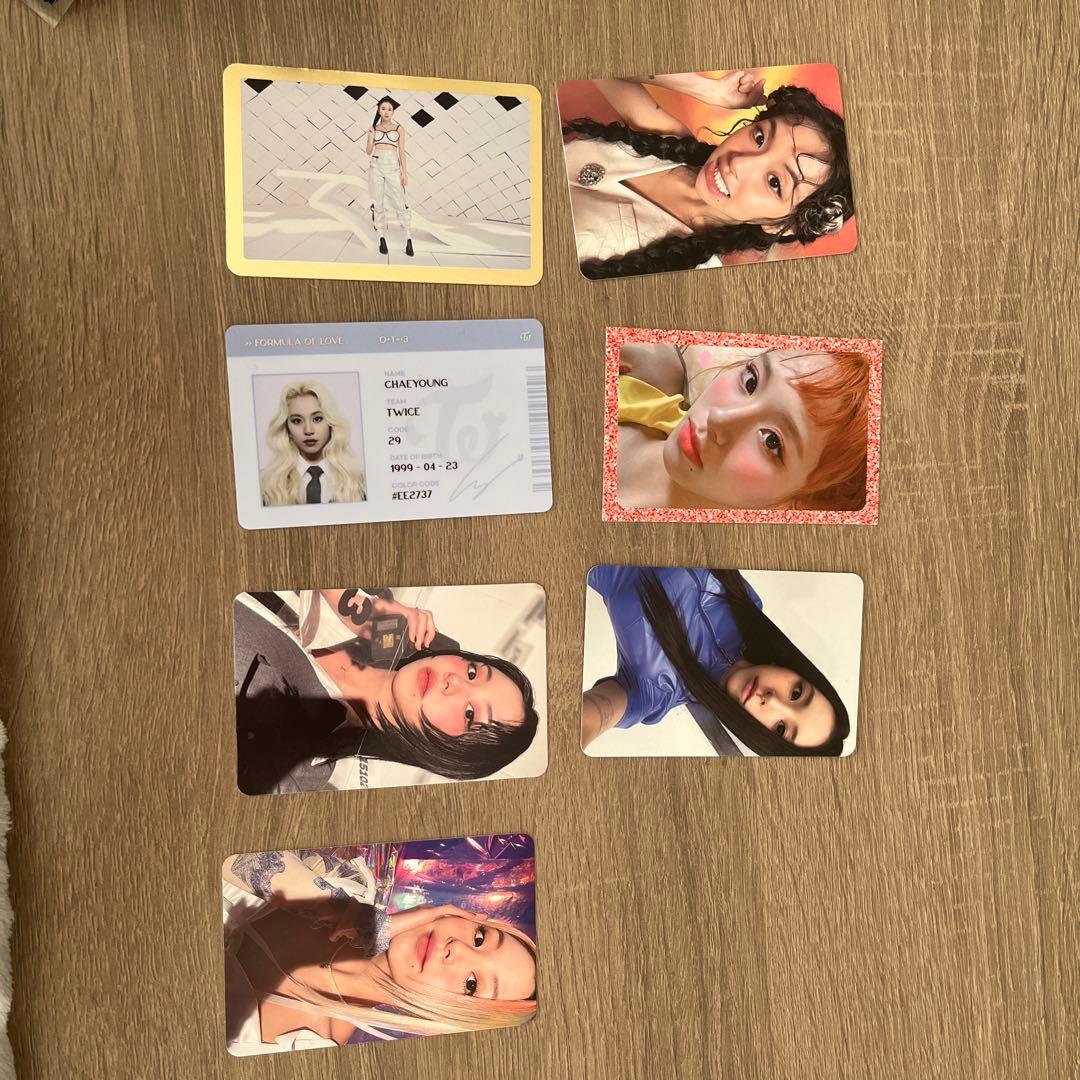 twice チェヨン トレカセット - メルカリ