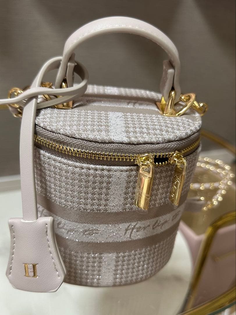 herlipto Jacquard Mini Vanity Bag pink - メルカリ