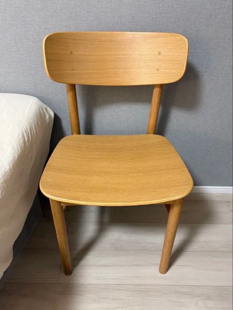 無印良品 ラウンドチェア ダイニングチェア オーク ナチュラル MUJI