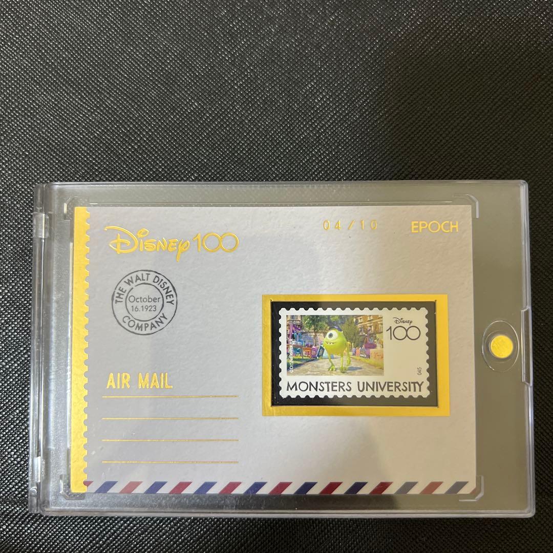 ディズニー100 EPOCH エポックモンスターズ ユニバーシティ世界10枚限定 Disney創立100周年 2023 EPOCH PREMIER EDITION コレクションカード
