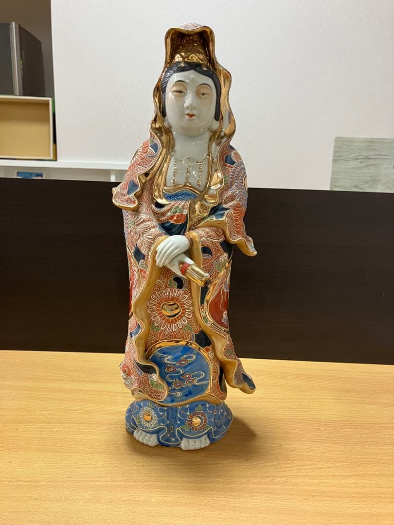 九谷焼観音菩薩像 - メルカリ