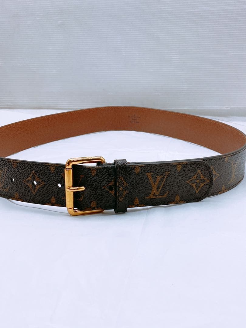 ヴィトン モノグラム ベルトのみ サンチュール デュオ ポーチ無 M9836