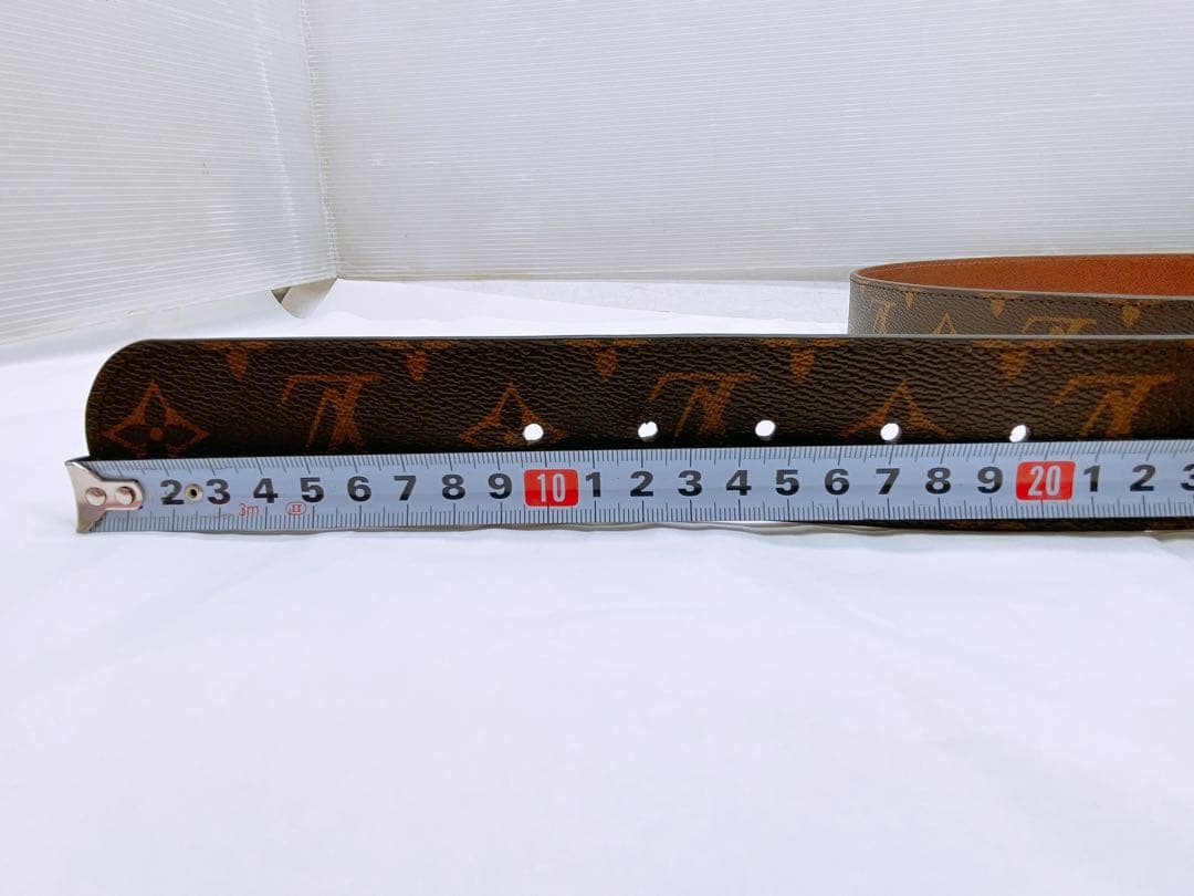 ヴィトン モノグラム ベルトのみ サンチュール デュオ ポーチ無 M9836