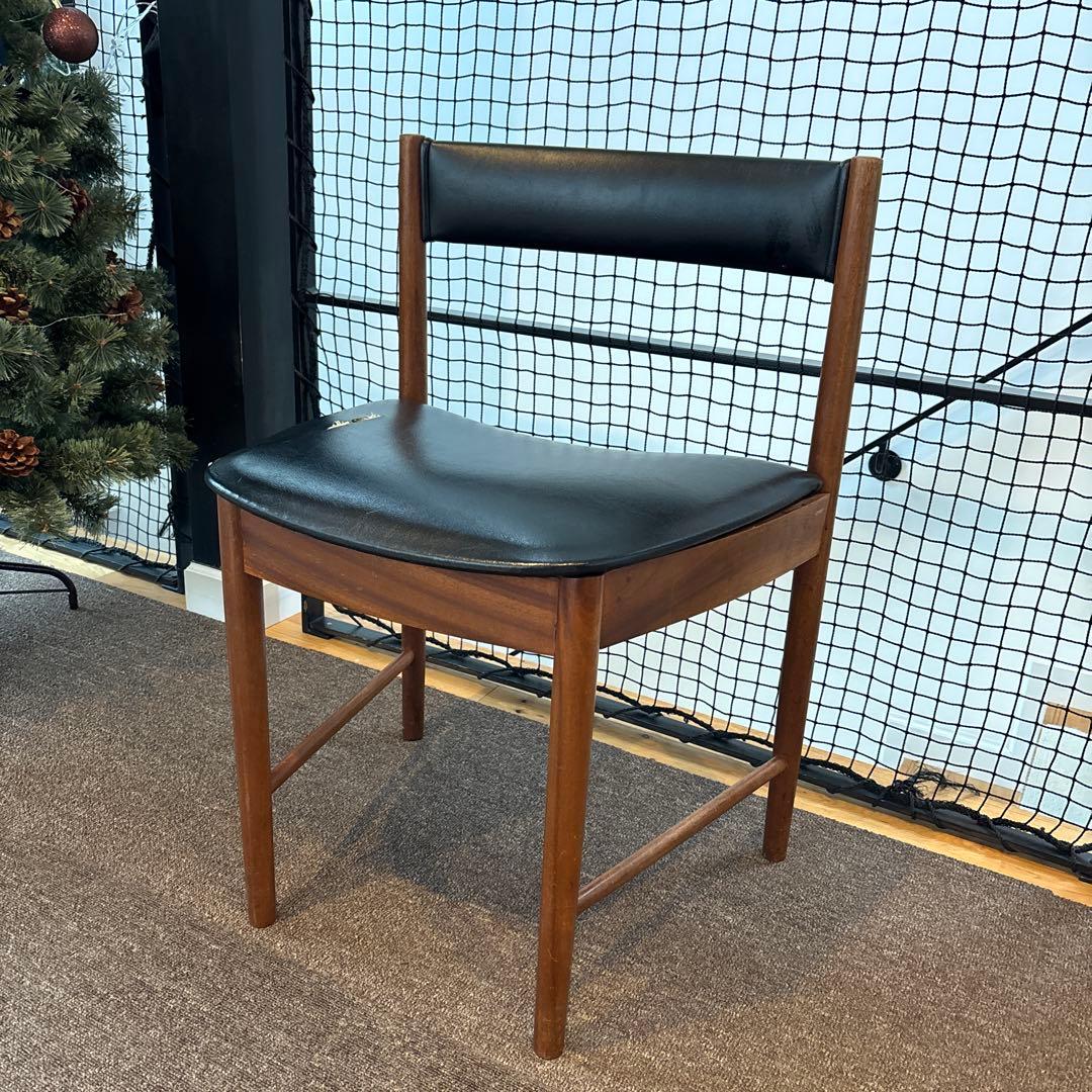 A.H.McIntosh マッキントッシュ　ダイニングチェア 椅子　黒