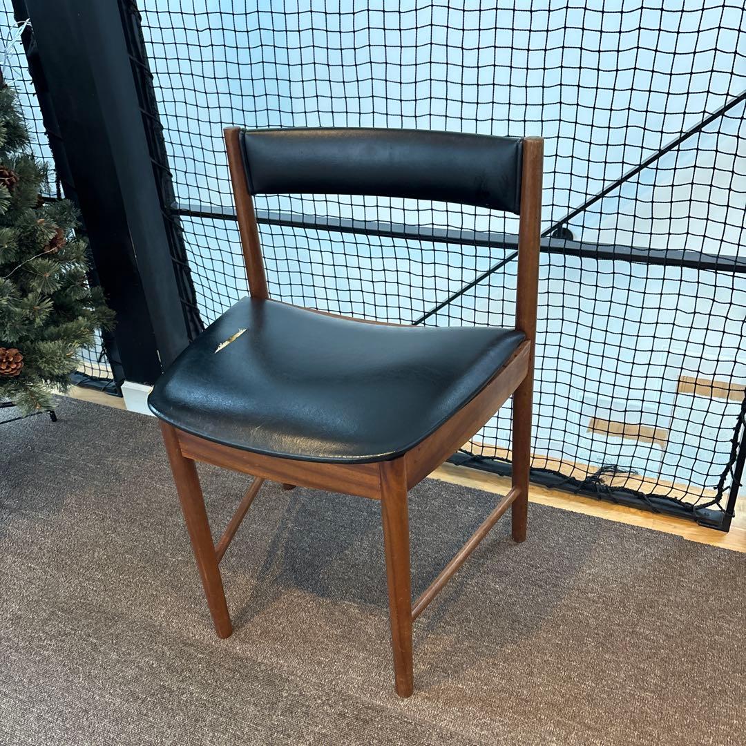 A.H.McIntosh マッキントッシュ　ダイニングチェア 椅子　黒