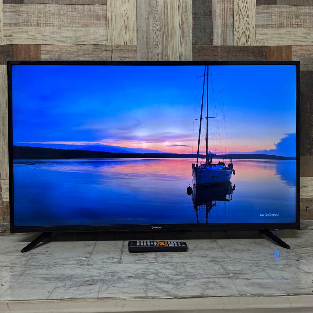 ちゃんまーさん専用直接受渡マクスゼン43型4K液晶テレビ裏番組録画可能