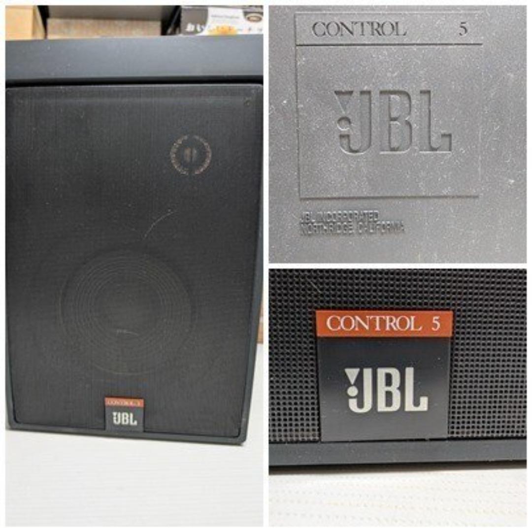 JBLの名機 CONTROL 5 ペアスピーカー 通電音出し確認済送料無料 - メルカリ