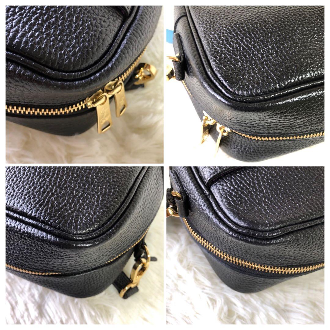 希少 A.D.M.J. ショルダーバッグ カメラバッグ スクエア シボ革 - メルカリ