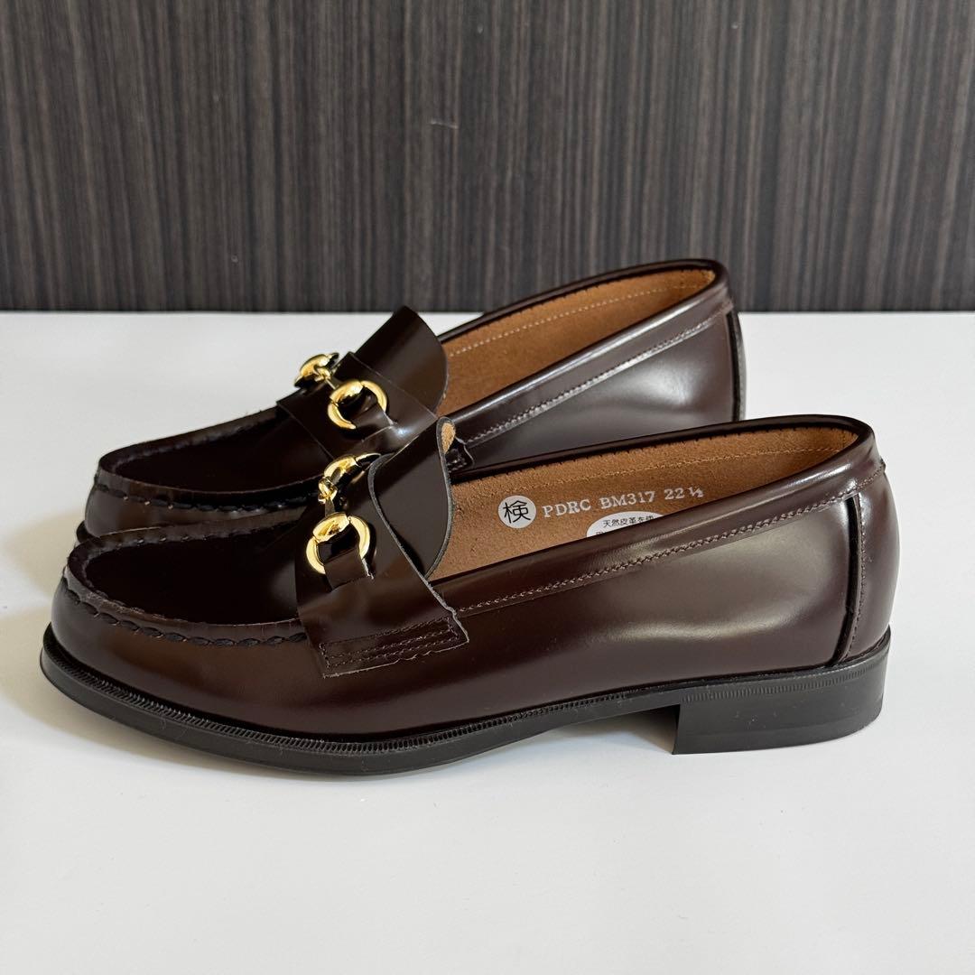 HARUTA ハルタ 別注 ビット ローファー 22.5cm ビームス ブラウン