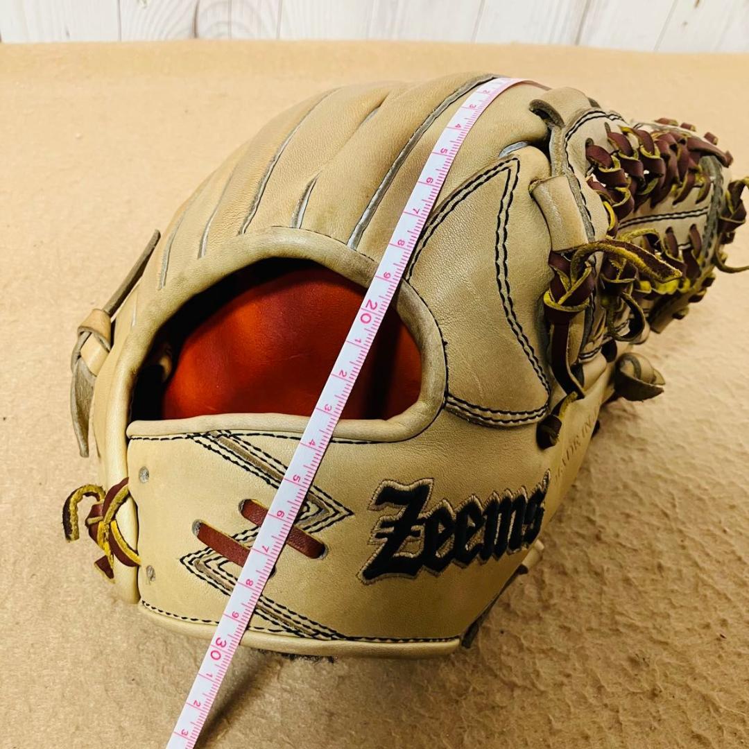 希少】Zeems SV527CBN グローブ キャメル ジームス 小指二本可能