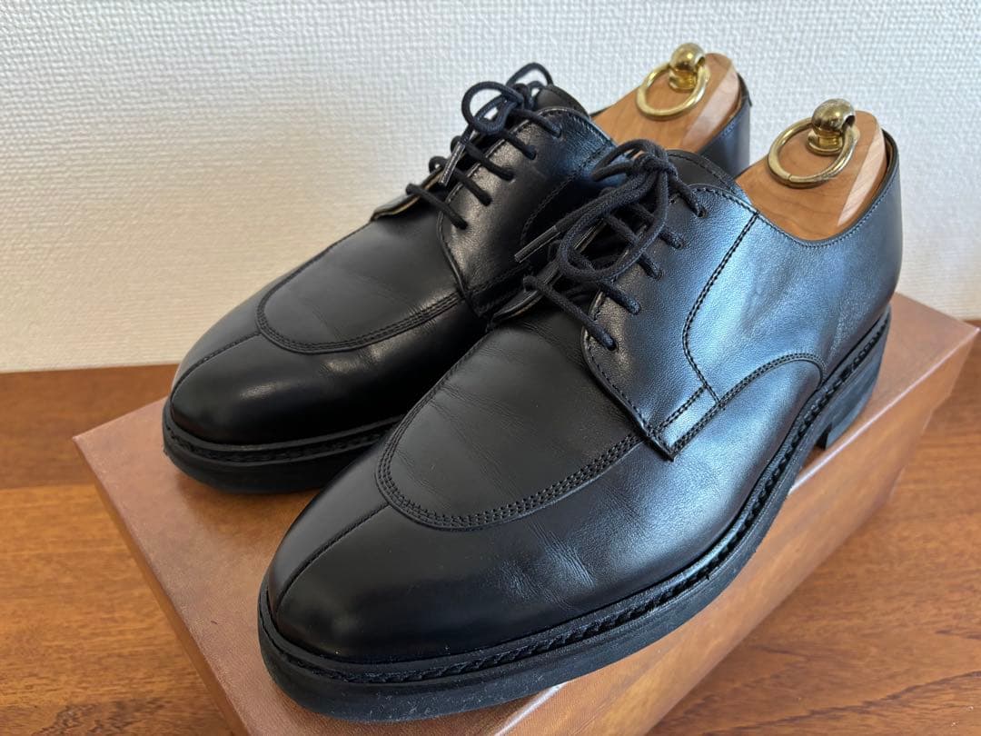 【美品】Berwick バーウィック Uチップ 6823 UK7 黒 ビブラム 美品】Berwick バーウィック Uチップ 6823 UK7 黒 ビブラム - メルカリ