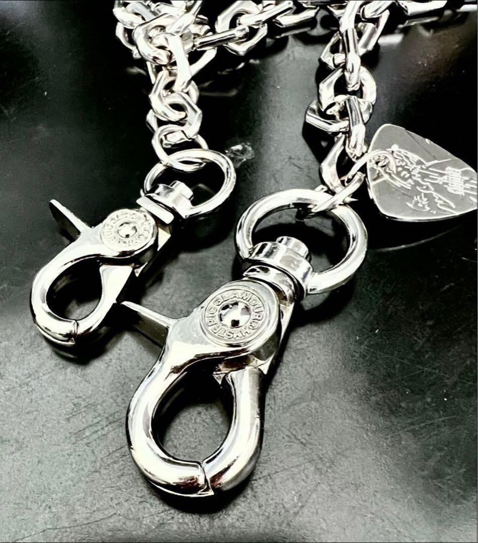 ヒステリック グラマー ステンレススチール ウォレットチェーン - メルカリ