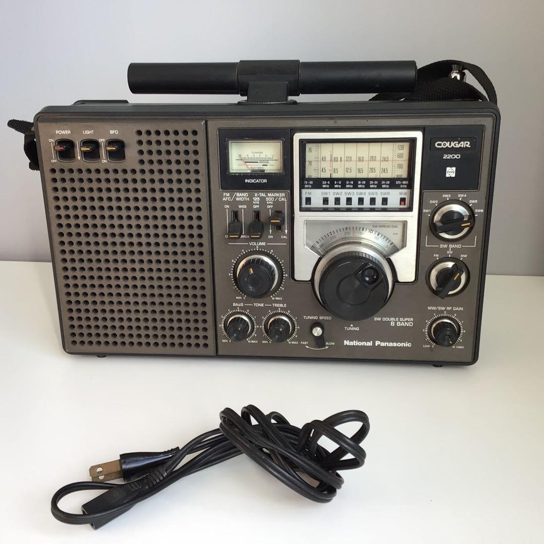 No.02 Panasonic Cougar 2200ラジオチューナー National Panasonic Cougar ラジオチューナー - メルカリ