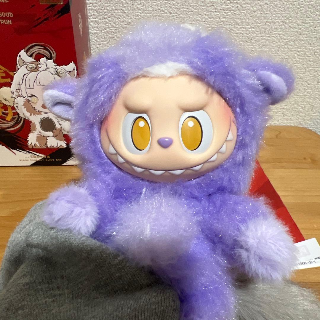 馬力全開 ラブブ ぬいぐるみペンダント have a good run - メルカリ