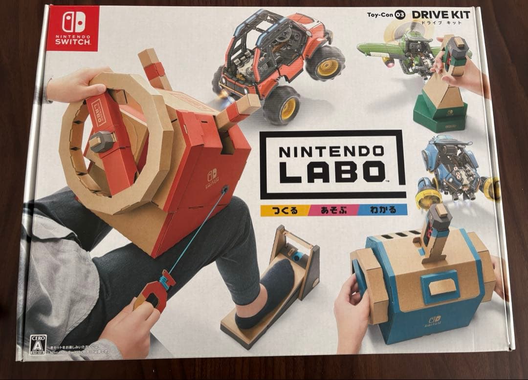 【未使用】Nintendo LABO Toy-Con 03 Drive Kit Nintendo Labo (ニンテンドー ラボ) Toy-Con 03: Drive Kit - Switch