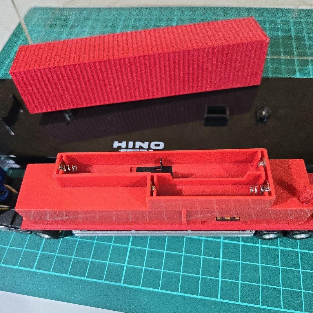 京商80/1ラジコントレーラーHINO PROFIA 海コントレーラー - メルカリ