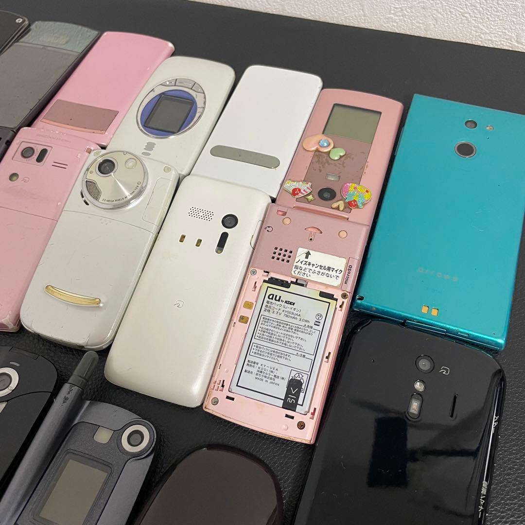 ジャンク】ガラケー携帯電話スマホまとめて17台セット - メルカリ