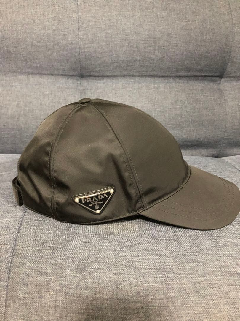 PRADA RE-NYLON ベースボールキャップ NFCタグプレートサイズL PRADA RE-NYLON ベースボールキャップ NFCタグプレートサイズL - メルカリ