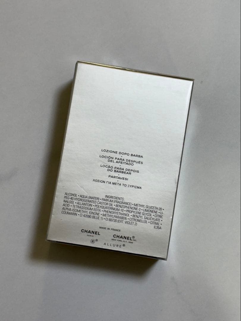 CHANEL ALLURE HOMME SPORT シルバー 香水