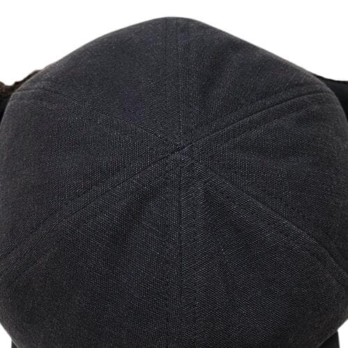 希少美品 WEIRDO デッキキャップ ネイビーL ステンシル イヤーマフ