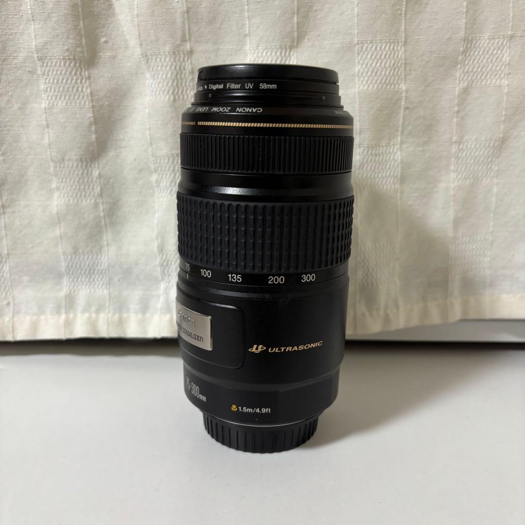 【美品】Canon EF 75-300mm F/4-5.6 IS USM