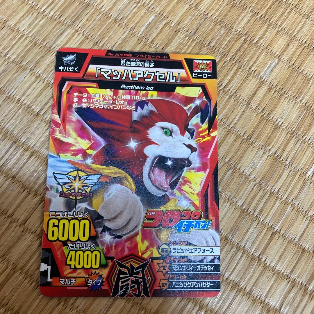 グレートアニマルカイザーゴッド マッハアクセル ファイターカード