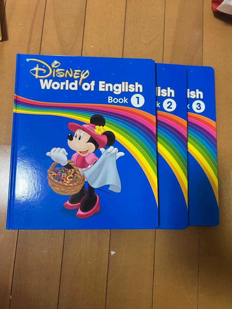 美品】Disney World of English 絵本12冊とCD