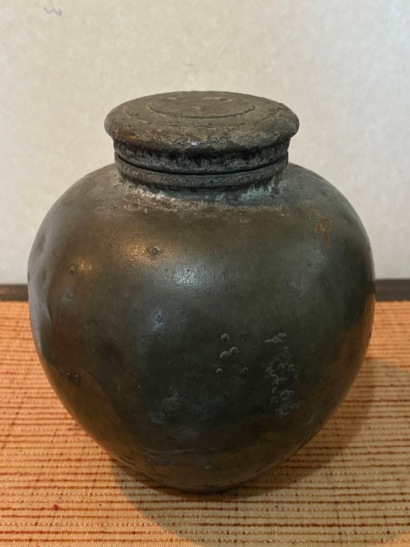 骨董　時代物　茶壺　古錫茶壺　3kg 古美術　アンティーク 骨董 時代物 茶壺 古錫茶壺 3kg 古美術 アンティーク