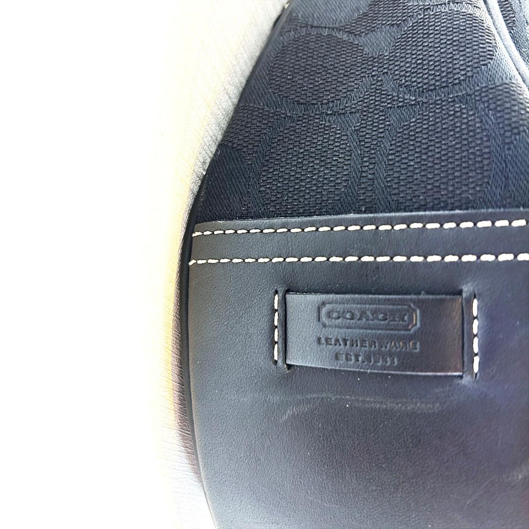 ☆ COACH コーチ ワンショルダー バッグ ホーボーバッグ シグネチャー