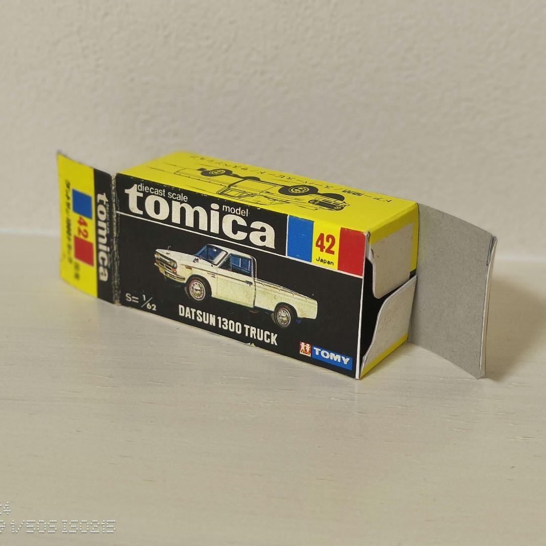 TOMICA トミカ ダットサン トラック 赤色 香港製 - メルカリ