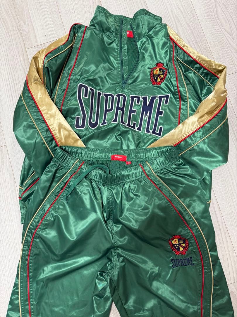 最終値下Supreme Satin Piping Pullover セットアップ - メルカリ