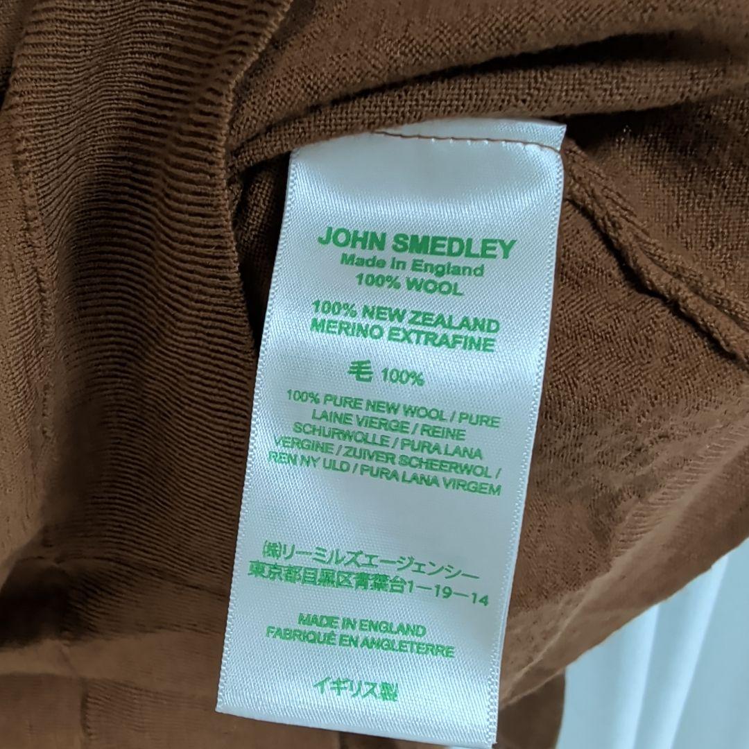 JOHNSMEDLEY 30Gウールタートルネック M テラコッタ - メルカリ