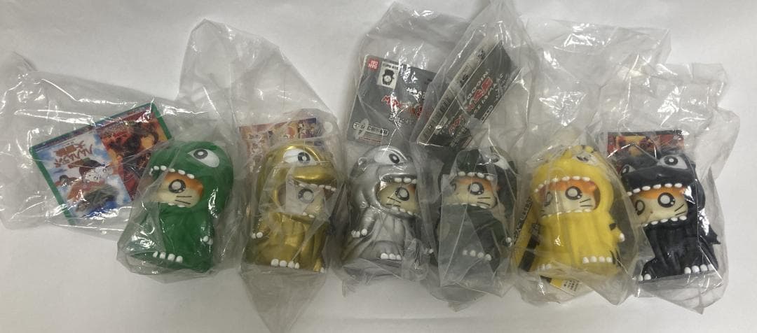 ムービーモンスターシリーズ ゴジハムくん 6種セット 阪神 迷彩 金 銀