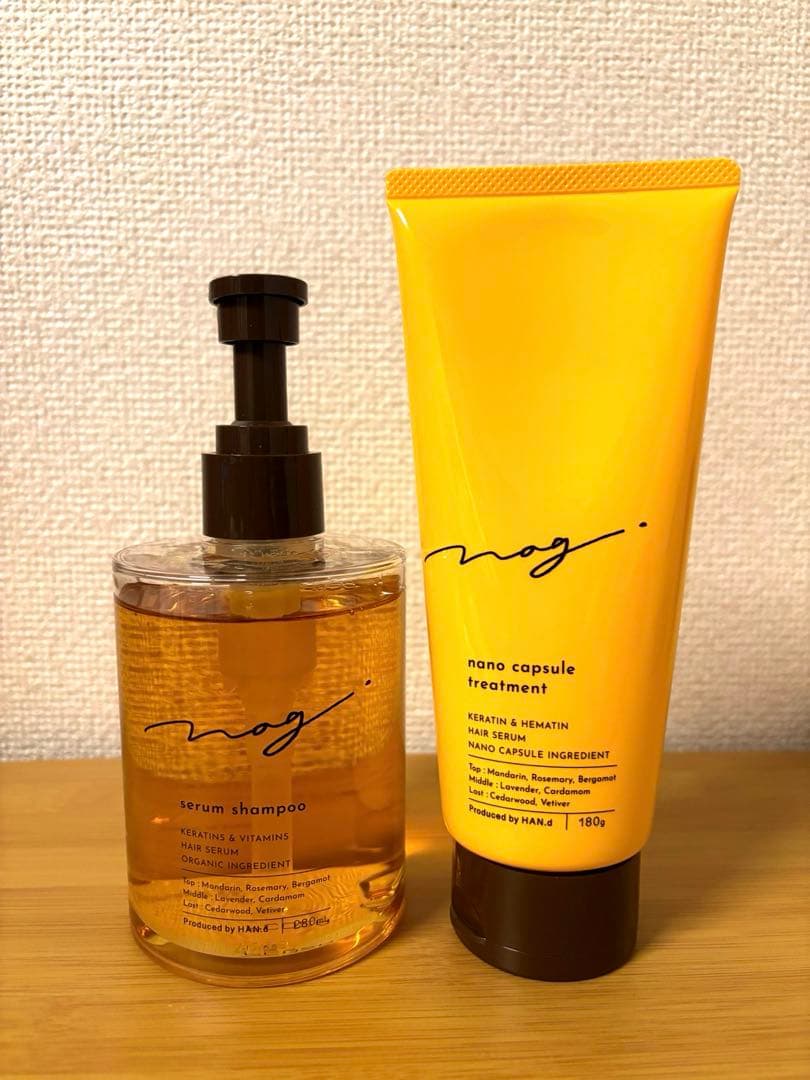 nag.ナグドット セラムシャンプー＆トリートメント2点セット - メルカリ