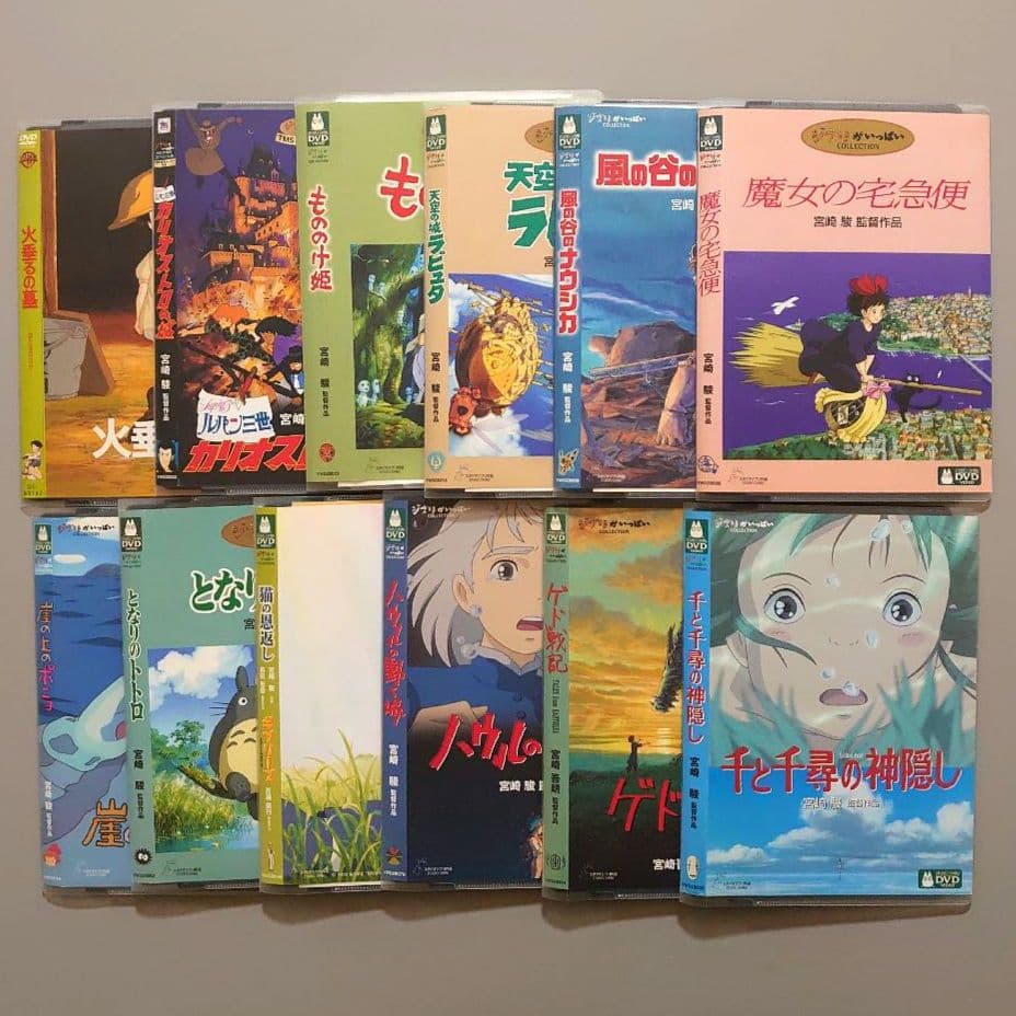 スタジオジブリ アニメ DVD 12作品 まとめ売り - メルカリ