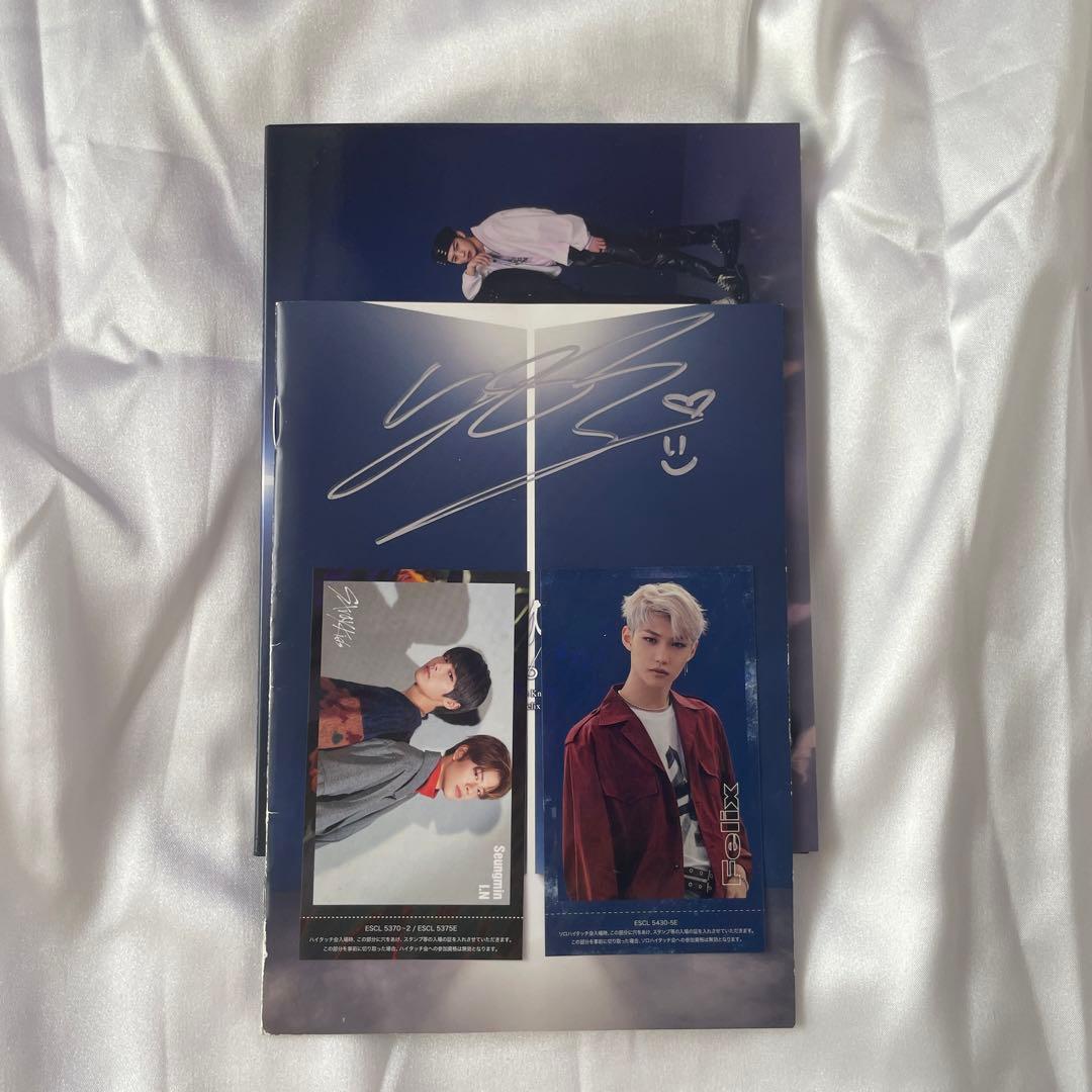 straykids フィリックス 直筆サイン TOP - メルカリ