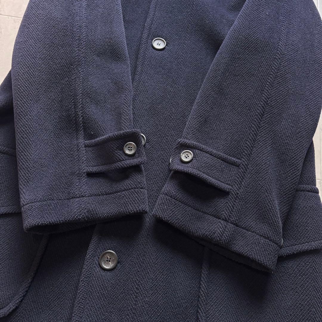 入手困難】バラクータ×ムーアブルック ヘリンボーン ダッフル ウール