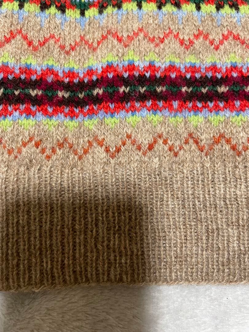 ラルフローレンパープルレーベル ハンドニット ベスト M - メルカリ