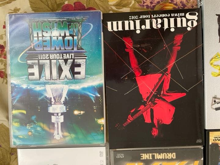 DVDセッ(絢香、EXILE、ワンオクロックN、Dragon Ash、miwa)