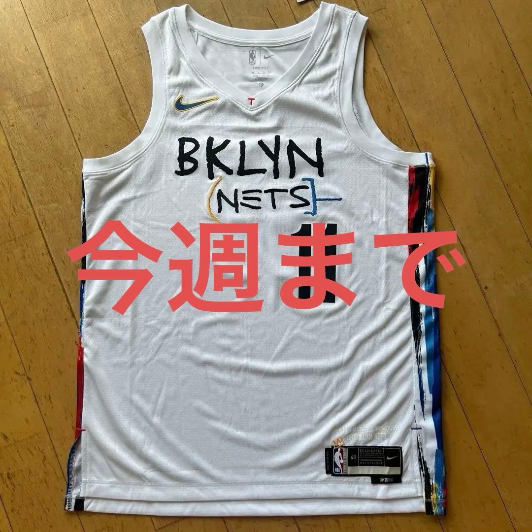 カイリー・アービング シティーエディション ブルックリンネッツ L 公式 ブルックリン・ネッツ シティエディション アービング 11番-BASUKO