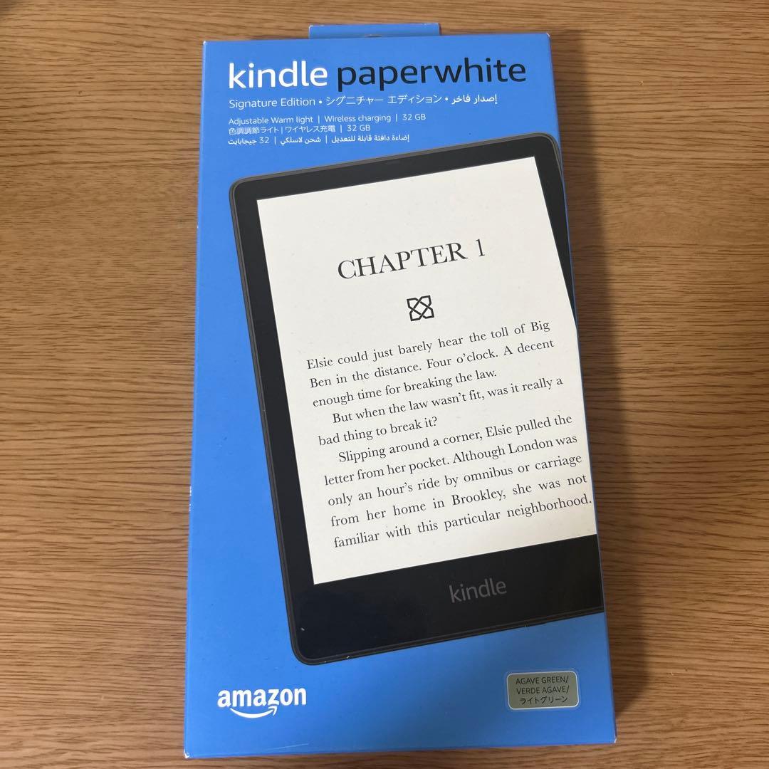 Kindle Paperwhite Signature Edition 32G緑 Kindle Paperwhite Signature Edition 12th Generation 7 inch 32GB No
